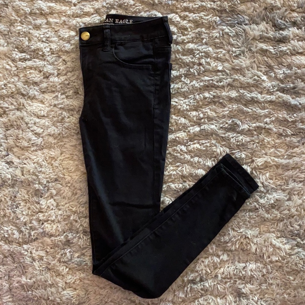 American Eagle Black Jegging